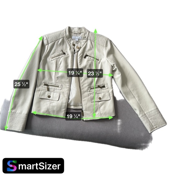 Soft Biker Cream Jacey by NYCo - Picture 9 of 11